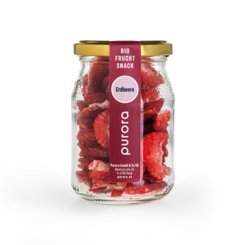 Produktbild von Purora, Erdbeere Frucht Snack