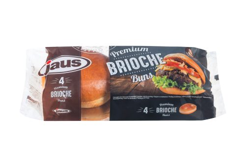 Produktbild von Jaus, Brioche Burger Buns 4 Stück