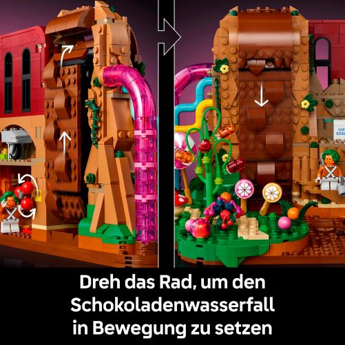 Produktbild von LEGO Ideas, Willy Wonka und die Schokoladenfabrik 21360