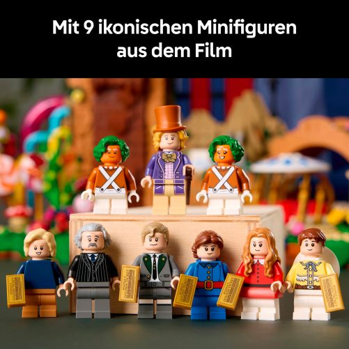 Produktbild von LEGO Ideas, Willy Wonka und die Schokoladenfabrik 21360