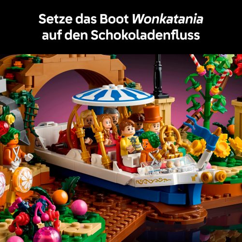 Produktbild von LEGO Ideas, Willy Wonka und die Schokoladenfabrik 21360
