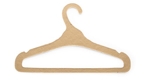 Produktbild von SIMPEX COLOR, Kleiderbügel aus Karton