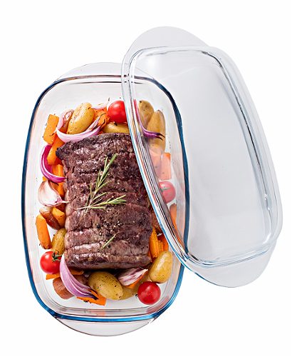 Produktbild von Pyrex, Bräter mit Deckel 33x20cm
