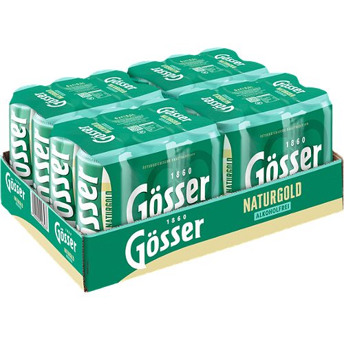 Produktbild von Gösser, Naturgold alkoholfrei 6x0,5l