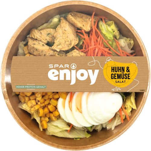 Produktbild von SPAR enjoy, Salat Huhn & Gemüse