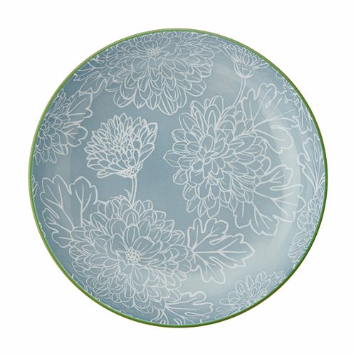 Produktbild von Mikasa, Bowl 21x5cm Leaf geometric Stoneware