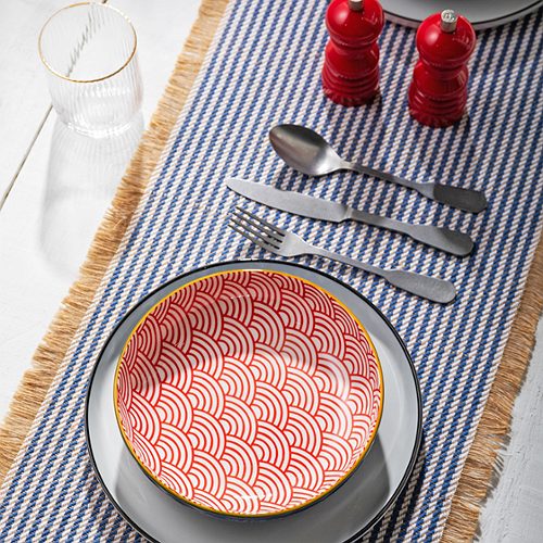 Produktbild von Mikasa, Bowl 21x5cm Arched Pattern