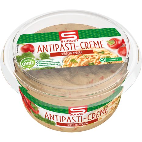 S-BUDGET Kirschpap.Creme 150g   GVE 6