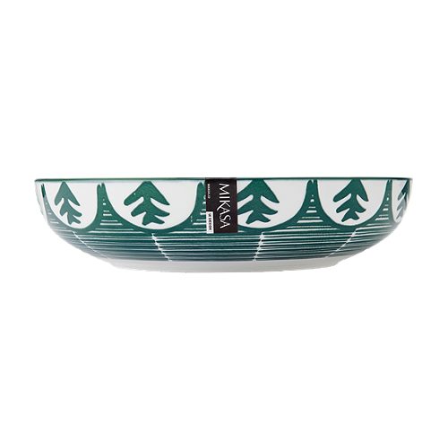 Produktbild von Mikasa, Bowl 21x5cm Leafy Pattern Stoneware