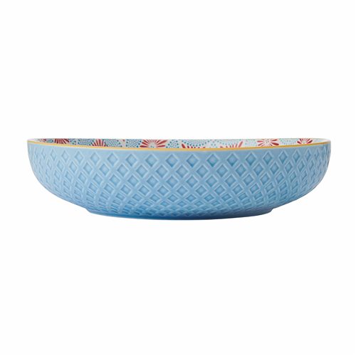 Produktbild von Mikasa, Bowl 21x5cm blue moasic Stoneware