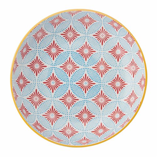 Produktbild von Mikasa, Bowl 21x5cm blue moasic Stoneware