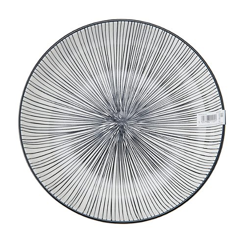 Produktbild von Mikasa, Bowl 21x5cm black stripe Stoneware