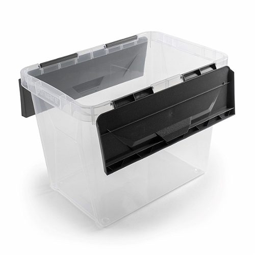 Produktbild von Sunware, Aufbewahrungsbox Onyx 15 Liter transparent/anthrazit