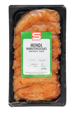 Produktbild von S-BUDGET, Minutensteaks marniert