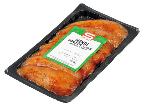 Produktbild von S-BUDGET, Minutensteaks marniert