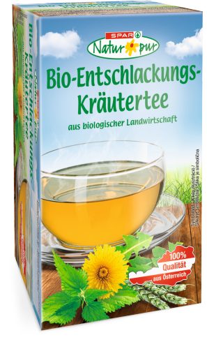 Produktbild von SPAR Natur*pur, Bio-Entschlackungs-Kräutertee 20 Teebeutel