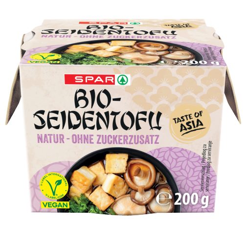 Produktbild von SPAR ASIA, Bio- Seidentofu Natur