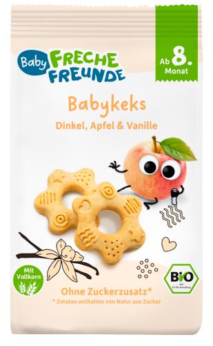 Freche Freunde Baby Bio Babykeks Dinkel Apfel Vanille SPAR Produktwelt