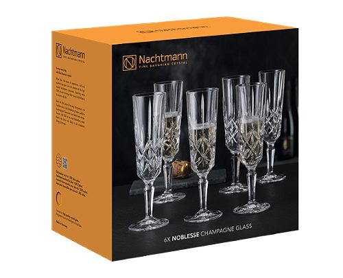Produktbild von Nachtmann, Noblesse Champagner Gläser Set 6tlg.