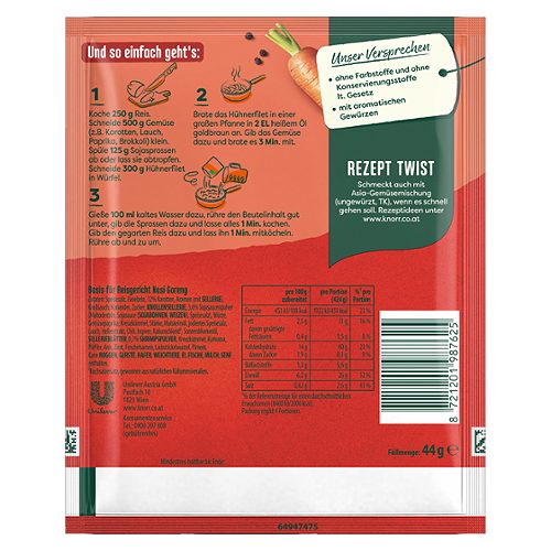Produktbild von Knorr, Indonesia Basis Nasi Goreng