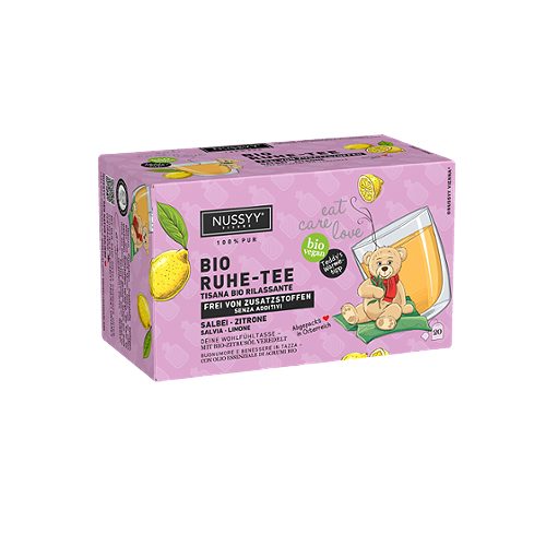 Produktbild von Nussyy, Bio Ruhe-Tee Salbei Zitrone 20 Teebeutel