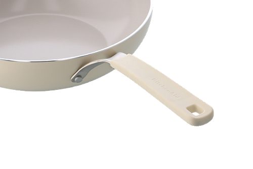 Produktbild von KitchenAid, Wok 28 cm creme
