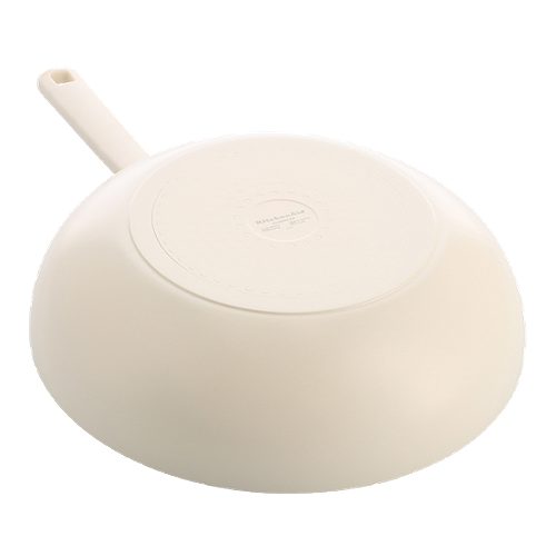 Produktbild von KitchenAid, Wok 28 cm creme