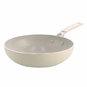 Wok 28 cm creme