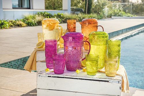 Produktbild von Karaffe inkl.  4 Becher gruen , 