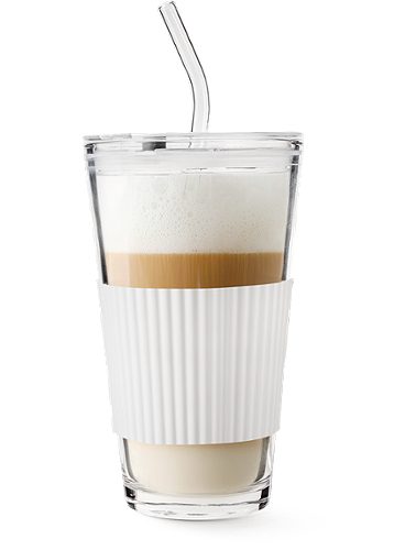 Produktbild von Kaffeebecher   inkl. Strohhalm, 