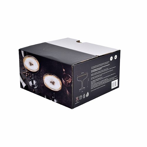 Produktbild von Metro, Cocktailglas 235ml 4er Set Goldrand