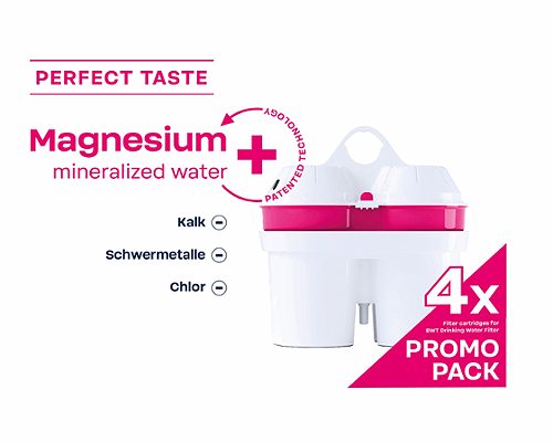Produktbild von BWT, Magnesium 4 Stück Promopack
