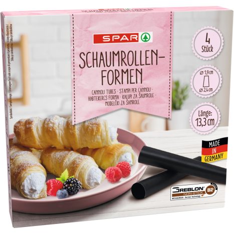 SPAR Schaumrollenformen 4 Stück