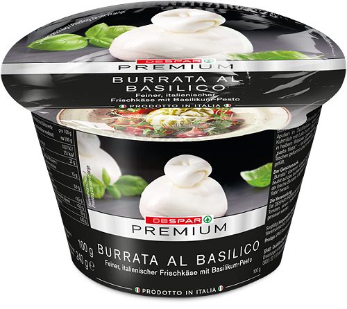 Produktbild von DESPAR PREMIUM, Burrata al Basilico