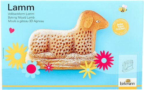 Produktbild von Birkmann, 3D Backform Lamm 26,5 x 16,5 cm