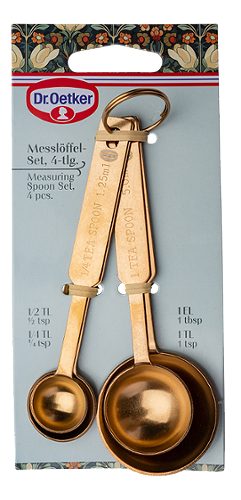 Produktbild von Dr. Oetker, Messlöffel-Set 4-tlg.