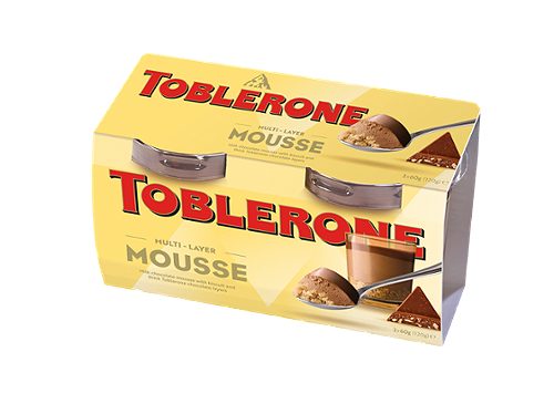 Produktbild von Toblerone, Mousse 2x60g