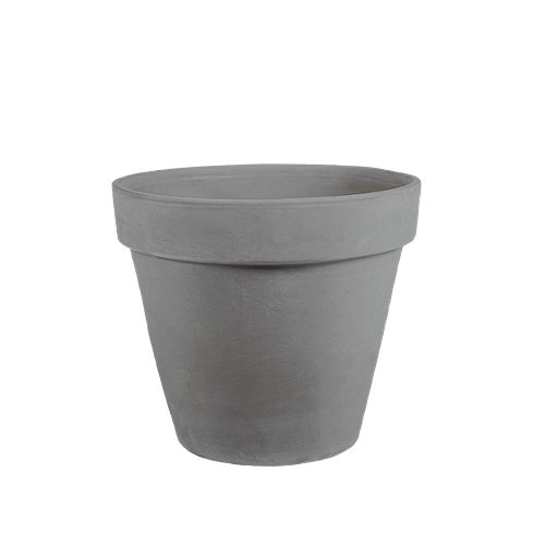 Produktbild von Terracotta Topf25cm grau ,