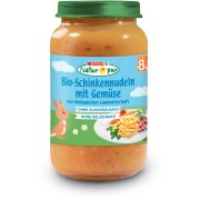 Glaeschen Gemuese Schinkennudeln