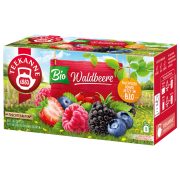 Teekanne Fruechtetee Bio Waldbeer