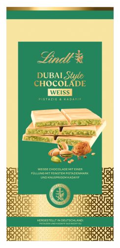 Produktbild von Lindt, Dubai Style Tafel Weiss