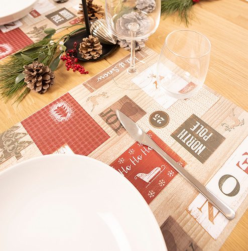 Produktbild von Windhager, Tischset Jingle Bells 30x45 cm