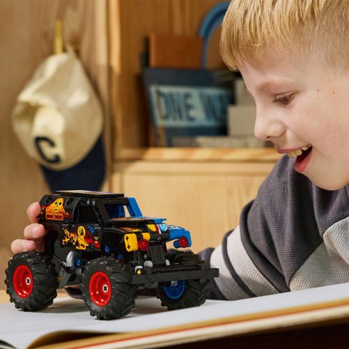 Produktbild von LEGO Technic, Monster Jam Grave Digger Feuer und Eis 42219