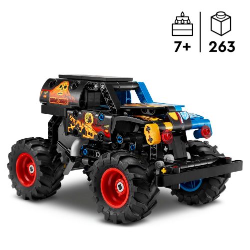 Produktbild von LEGO Technic, Monster Jam Grave Digger Feuer und Eis 42219