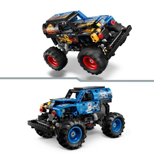 Produktbild von LEGO Technic, Monster Jam Grave Digger Feuer und Eis 42219