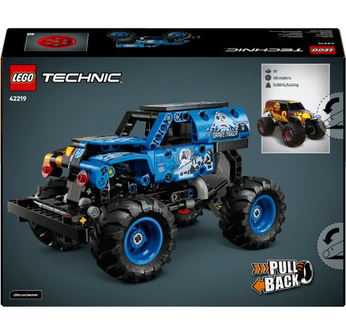 Produktbild von LEGO Technic, Monster Jam Grave Digger Feuer und Eis 42219