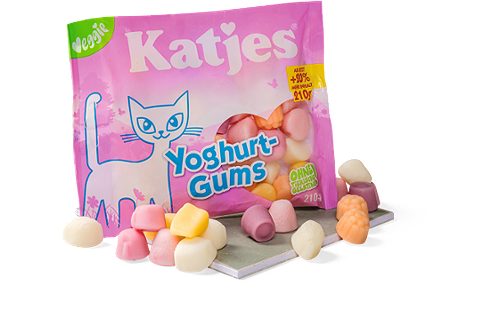 Produktbild von Katjes, Fruchtgummi Yoghurt Gums