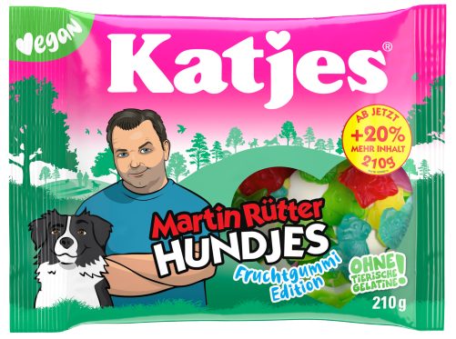 Produktbild von Katjes, Fruchtgummi Hundjes