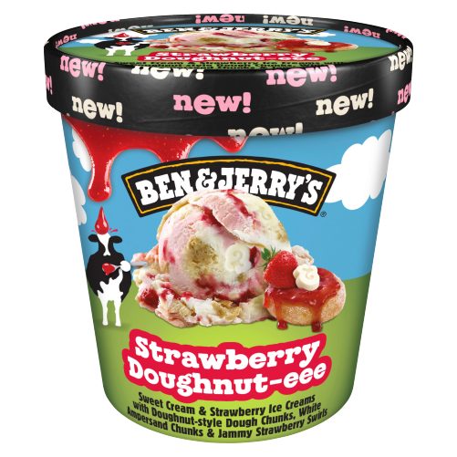 Produktbild von Ben & Jerry's, Strawberry Doughnut-eee