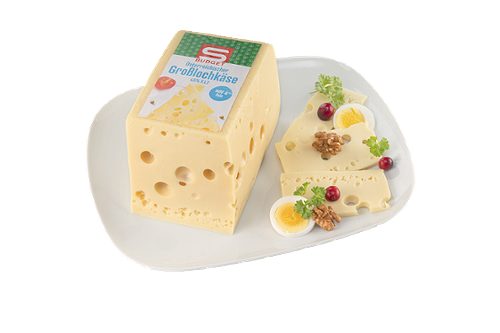 Produktbild von S-BUDGET, Österreichischer Großlochkäse